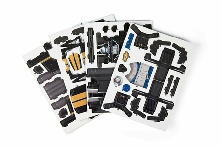 MUSTANG KOLEKCJONERSKI Shelby GT350-H SAMOCHÓD MODEL PUZZLE 3D Revell 33cm