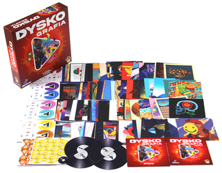 DYSKOGRAFIA MUZYCZNA GRA IMPREZOWA szybka planszowa 3-8 GRACZY hity muzyki