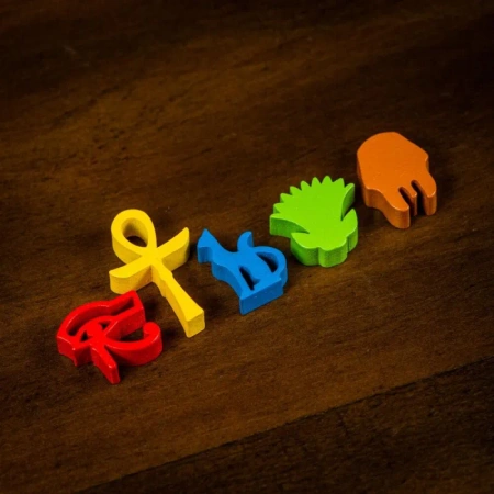 Piramido gra planszowa strategiczna płytki kafelki EGIPT faraon Lucky Duck