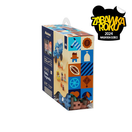MARIOINEX WEDEL ZESTAW KLOCKÓW WAFFLE klocki ciężarówka wafle konstrukcyjne