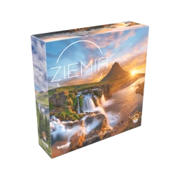 ZIEMIA EARTH PRZEPIĘKNA WIELKA PLANSZOWA STRATEGICZNA GRA ROKU GOLDEK GEEK