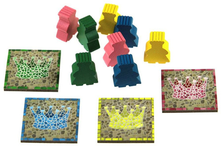 KINGDOMINO GRA ROKU PLANSZOWA PODSTAWA +ROZSZERZENIE DODATEK ERA GIGANTÓW