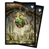 OUTLET Protektory na talię Commander karty MtG gra Magic the Gathering koszulki Modern Horizons 3 Emerald Medallion (97 sztuk)