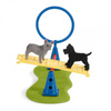Schleich 42536 18w1 zestaw PLAC ZABAW DLA PSÓW chłopiec psy sznaucer pies buldog figurka psa