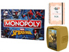 ZESTAW 3w1 Władca Pierścieni TRUMPS + Monopoly Spider-Man + kalendarz