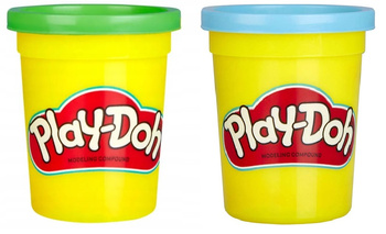 ZESTAW 2 PLAY DOH CIASTOLINA DUŻA TUBA sensoryczna masa plastyczna AŻ 224g