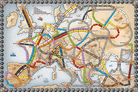 OUTLET TICKET TO RIDE EUROPE Wsiąść do Pociągu Europa ORIGINAL ENGLISH BOARD GAME
