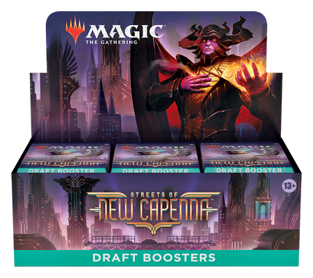 Booster BOX DRAFT MtG Magic New Capenna ANGIELSKIE 36 boosterów LUZEM