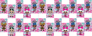 LOL SURPRISE DISPLAY KARTY KOLEKCJONERSKIE DANCE OFF 24 SASZETKI po 8 kart