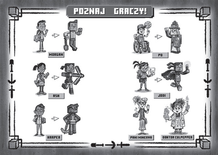 MINECRAFT SAGA WOODSWORD Mob w maszynie książka POWIEŚĆ OFICJALNA PRZYGODA