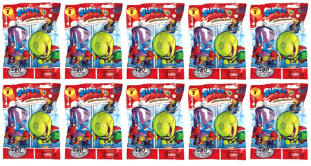 20 FIGUREK SUPER ZINGS THINGS FIGURKA NIESPODZIANKA 10x SASZETKA ORYGINALNE