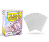 OUTLET Koszulki PREMIUM na karty talię Pokemon MtG Magic MATOWE Dragon Shield Sleeves protektory Białe (100 sztuk)