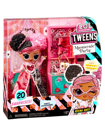 OUTLET LOL OMG Masquerade Regina Tweens lalka suprise +UBRANIA UBRANKA DLA LALEK Hartt