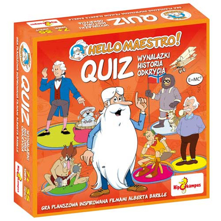 OUTLET Było sobie życie Hello Maestro QUIZ gra planszowa edukacyjna dla dzieci