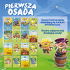PIERWSZA OSADA gra karciana planszowa Nasza Księgarnia 8+