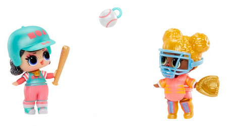 GWIAZDY SPORTU KOLEKCJONERSKA KULA LOL SURPRISE SUPRISE LALKA GWIAZDA MGA