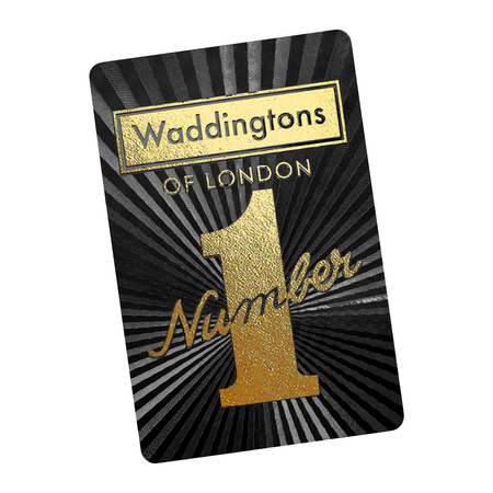 Waddingtons Black Gold 55 KART DO GRY POKER TYSIĄC OCZKO BRYDŻ KARTY HOLO