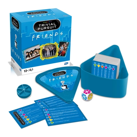 Trivial Pursuit Friends Dansk gra karciana quizowa rodzinna język DUŃSKI