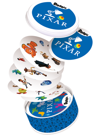 DOBBLE DISNEY gra planszowa dla dzieci doble dople PIXAR EKOLOGICZNE