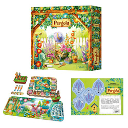 2w1 PERGOLA PRZEPIĘKNA gra planszowa ogrody ogród PIĘKNA WIELKA EDYCJA POLSKA