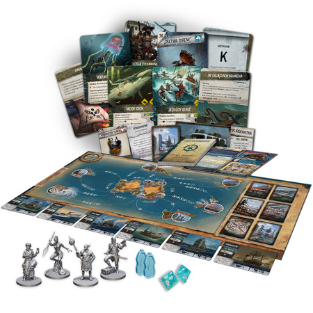 Waste Knights Za Horyzont DODATEK gra planszowa PRZYGODOWA skarby wyspy 14+