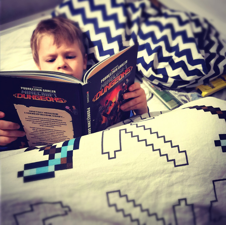 MINECRAFT OFICJALNY PODRĘCZNIK GRACZA DUNGEONS LOCHY książka poradnik