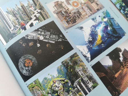 MINECRAFT PIĘKNY ALBUM NAJPIĘKNIEJSZE BUDOWLE MISTRZÓW księga dla fanów 