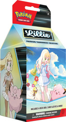 Pokemon Premium Tournament Collection Lillie 6x BOOSTER +AKCESORIA NA KARTY