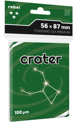Koszulki PREMIUM Rebel 56x87 Standard Usa American na karty do gier 100 szt