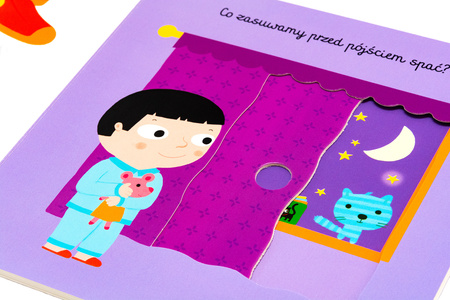 OUTLET PIERWSZE SŁOWA W NOCY AKADEMIA MĄDREGO DZIECKA książka książeczka dla dzieci