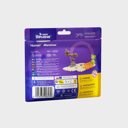 MARIOINEX ZESTAW KLOCKÓW WAFFLE Pustynia klocki mini wafle konstrukcyjne