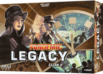 PANDEMIA LEGACY wielka planszowa Pandemic sezon 0 TOP BGG GRA ROKU STRATEGIA