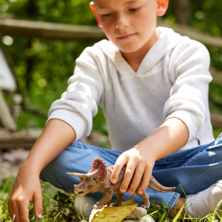 Schleich 15000 DINOZAUR TRICERAPTOS figurka kolekcjonerska PIĘKNA ZABAWKA