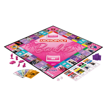 MONOPOLY HASBRO LALKA BARBIE gra planszowa monopol ORYGINALNA EDYCJA POLSKA