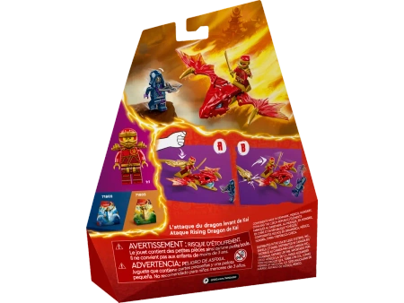 OUTLET LEGO 71801 Ninjago SMOK KAIA klocki +2 figurki Ninja zestaw Miecz Katana