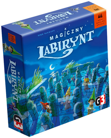 MAGICZNY LABIRYNT Rodzinna gra planszowa na pamięć