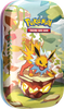 Pokemon Prismatic Evolutions Jolteon Tin Puszka 2 boostery ORYGINALNE KARTY