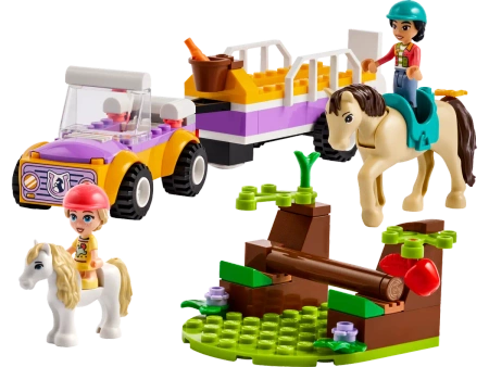 Klocki LEGO Friends 42634 Przyczepka dla konia i kucyka