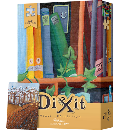 5x Puzzle DIXIT gra 500 elementów +5x mini dodatek rozszerzenie KARTA PROMO