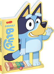 Poznaj Bluey ksiażka dla dzieci o piesku piesek ILUSTROWANA Harper Kids 10s