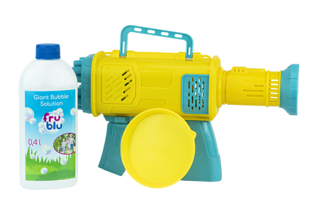 MEGA BLASTER 24 otwory karabin pistolet bańki mydlane +PŁYN DO BANIEK 400ml