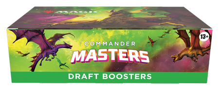 Booster BOX DRAFT MtG Commander Masters angielski (24 boostery)