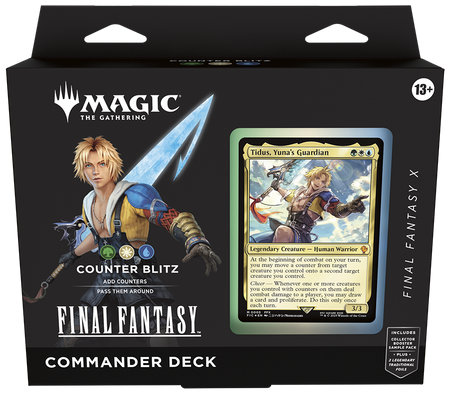 Zestaw KOMPLET Talii 4x Talia Commander FINAL FANTASY Talie MtG Magic 2025