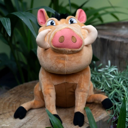 MASKOTKA DISNEY PUMBA KRÓL LEW pluszak oryginalny Simba markowy DUŻA 25cm