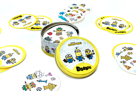 DOBBLE MINIONKI puszka gra karty doble NOWA POLSKA EKOLOGICZNA ORYGINALNA