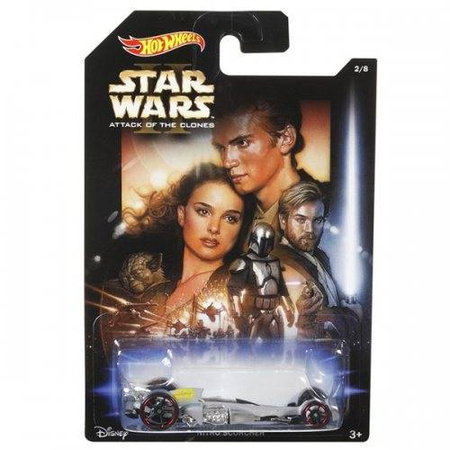 HOT WHEELS STAR WARS PREMIUM auto Atak Klonów Nitro Scorcher CJY05