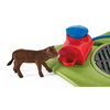 Schleich 42529 MYJNIA DLA ZWIERZĄT Figurki krowy ogrodzenie farma zestaw