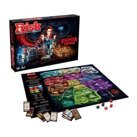 Risk Stranger Things Ryzyko gra planszowa Hasbro serial ANGIELSKA BOARD GAME