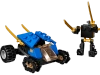 2w1 LEGO NINJAGO 30592 zestaw z serii dla dzieci POJAZD +LUDZIK 69 klocków