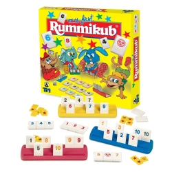 RUMMIKUB DLA DZIECI MY FIRST Rumikub gra planszowa logiczna WERSJA POLSKA